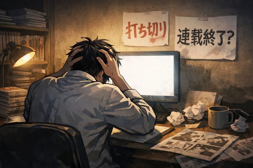 打ち切りと誤解された理由