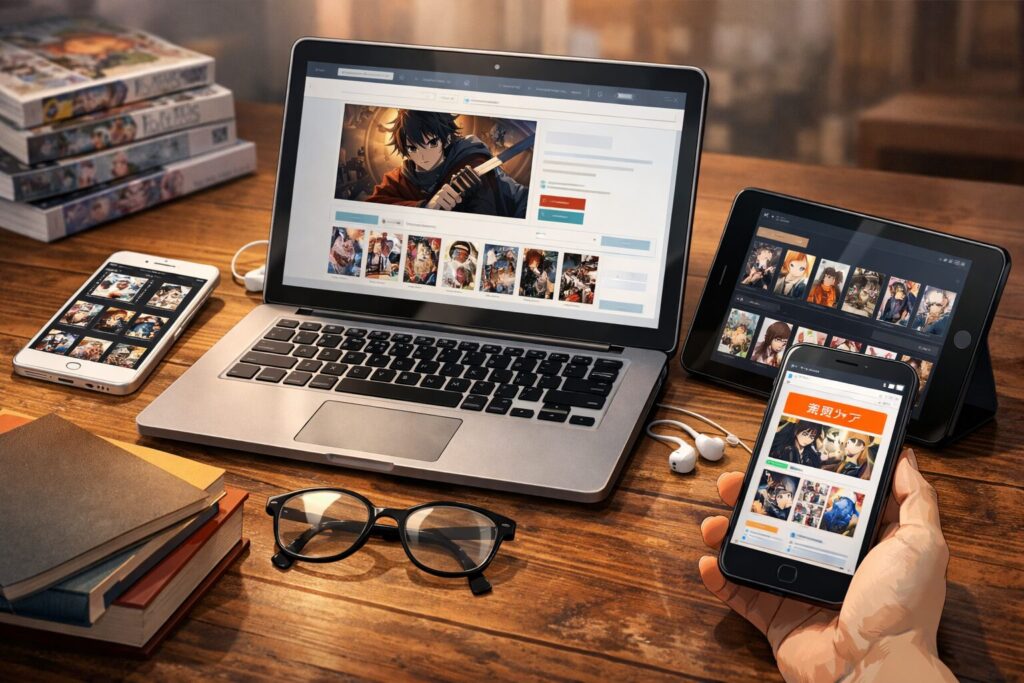 過狩り狩りはどこで読める?配信サイト情報のイメージ画像