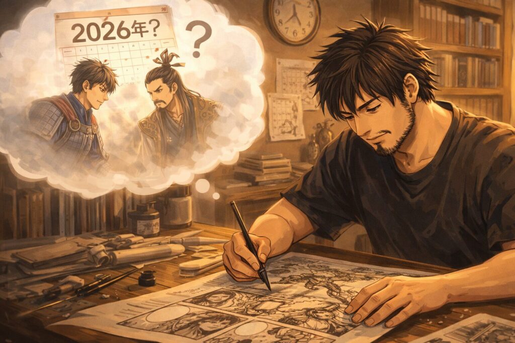 作者発言から見る完結時期のイメージ画像